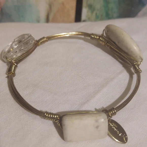 Handmade bangles are made by "Impressions" By Legacy Faith, Hop, Charity. #128 - Picture 2 of 4